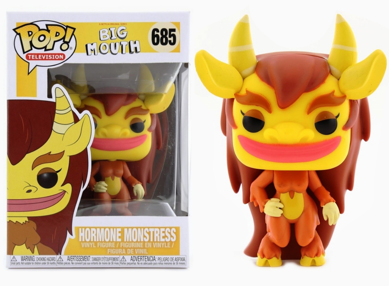 Funko Pop Television Big Mouth Hormone Monstress Vinyl Figure 32180